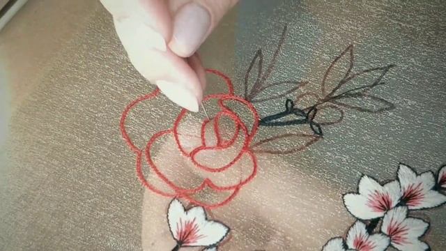Вышивка крючком и гладью. От создания эскиза до стежков