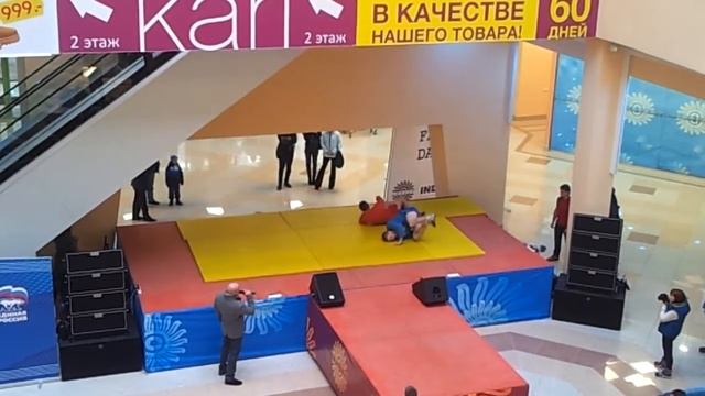 Василий Новиков, Антон Белоусов - боевое самбо смотреть онлайн