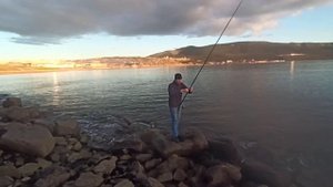 Морская рыбалка в Магадане. Камбала и корюшка с пирса