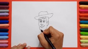 How to Draw Woody | Toy Story