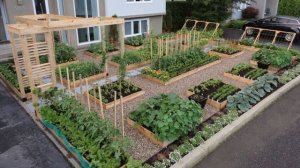 Красивый огород своими руками! Умные грядки...это лучшее что вы когда либо видели