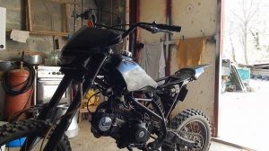 Покраска ПИТБАЙКА!