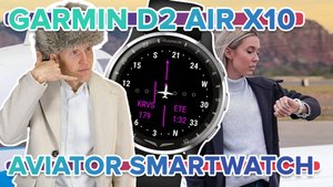 Новинка 2022 Garmin D2 Air X10 Aviator Smartwatch. Новостной выпуск