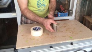 Пилим без сколов - очень просто! Sawing without chipping - very simple!