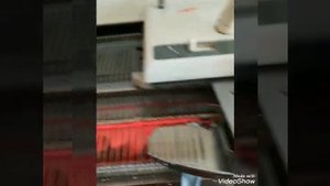 Как присоединить воротник к горловине на вязальной машине.