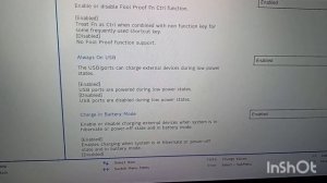 отключение питания USB порта на выключенном ноутбуке. LENOVO LEGION