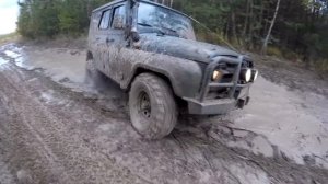 OFF-Road Киндзадза 2017 УАЗ Hunter  на резине Forward Safari 500