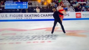 Isabella Flores / Ivan Desyatov 2023 US Figure Skating Championship Ice Dance RD
