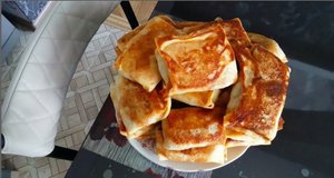 Нежные эластичные блины, очень вкусные блинчики.Tender elastic pancakes!