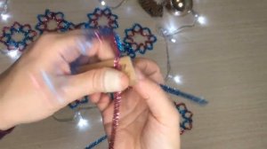 Снежинка/создаем украшения и декор к Новому году/лёгкие поделки своими руками/идеи для праздника/