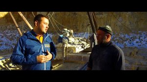 Карьер, дагестанский камень, как добывают камень для облицовки стен. Песчаная Долина