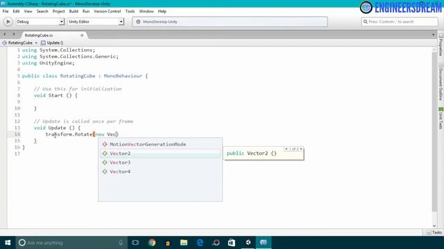 37.ROTATING A CUBE IN VIRTUAL REALITY | BUILD VIRTUAL REALITY GAMES FOR GOOGLE CARDBOARD USING UNIT смотреть онлайн