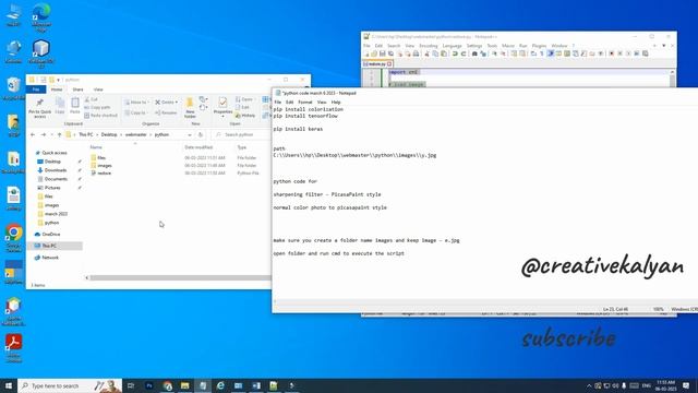 #without #software #transfrom #photo to #picasapaint #style  #freesourcecode  #using  #pythoncode