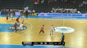 Switzerland v Austria | Full Basketball Game | FIBA EuroBasket 2025 Pre-Qualifiers