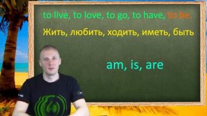 Утвердительные предложения с глаголом to be. Урок английского для начинающих
