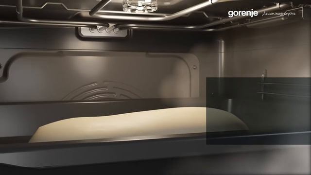 Духовой шкаф Gorenje OptiBake. Программа с паром ExtraSteam. Простой способ достичь идеала.