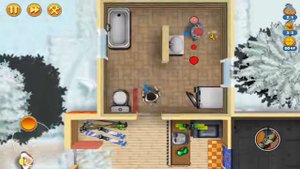 ВОРИШКА БОБ 2 грабим ГОРНОЛЫЖНЫЙ КУРОРТ Игровой мультик Игра для детей Robbery Bob 2