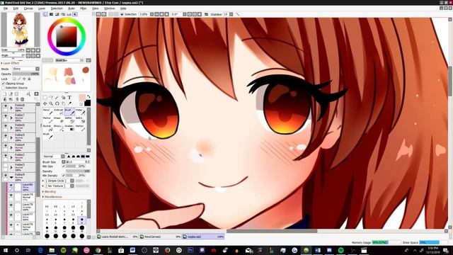 Anime Eye Coloring Tutorial **NEW 2019** смотреть онлайн