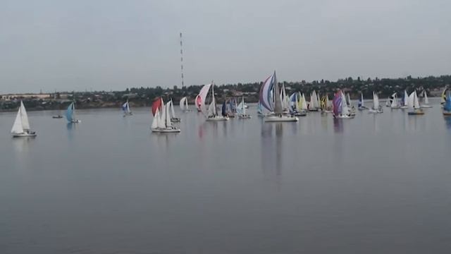 Старт экологической регаты. Яхт-клуб г. Николаев. 28.06.2018 смотреть онлайн