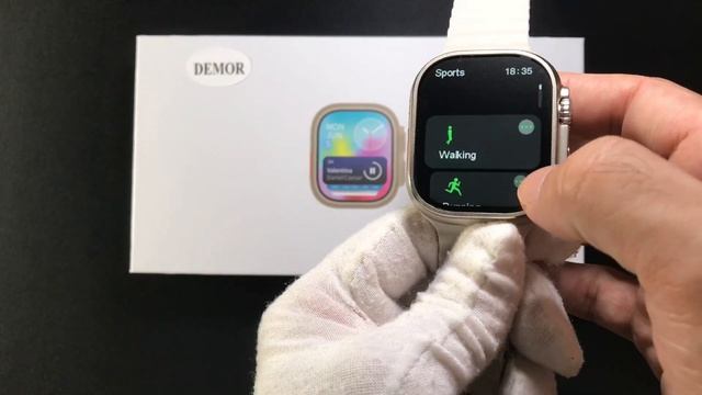DEMOR H12 Ultra SE Smart WatchOS 10 H11 Ultra Upgraded Hello Watch 3 Sister Smartwatch Unbox Review смотреть онлайн