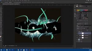 Cinema 4d and Photoshop 3d Banner Speedart for Woozy