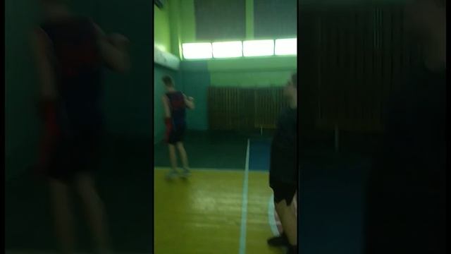 Тренировка сборной России по баскетболу