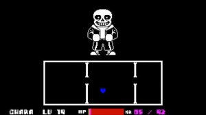 [Unitale,CYF] Casualtale genocide Sans battle! [Demo,undertale fangame]