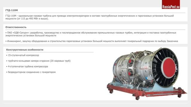 Конкуренты напряглись. В России запустили свою газовую турбину