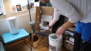 Packa upp (unboxing) luftfuktare Smartmi Humidifier Rainforest