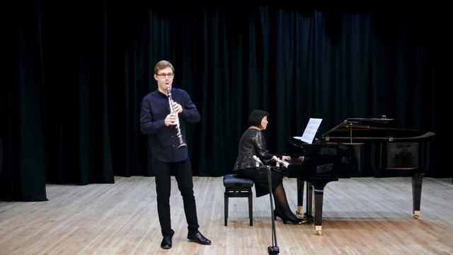 Ф.Пуленк "Соната для кларнета и фортепиано", 2 часть смотреть онлайн