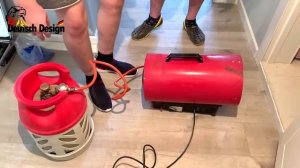 Монтаж системы натяжных потолков Kraab