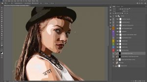 Illustration Photoshop Effect Tutorial | Automatically create vector style illustrations