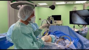 Артроскопия, видео из операционной