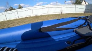 Мой каяк для рыбалки и водных походов. Варвар Гигант 380