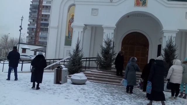 КРЕЩЕНИЕ  ГОСПОДНЕ. ЗА СВЯТОЙ ВОДОЙ.#КРЕЩЕНИЕГОСПОДНЕ#КРАСНОЯРСК