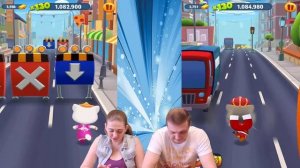 ГОВОРЯЩИЙ ТОМ БЕГ ЗА ЗОЛОТОМ Обновление принцесса Анджела против Короля Тома!