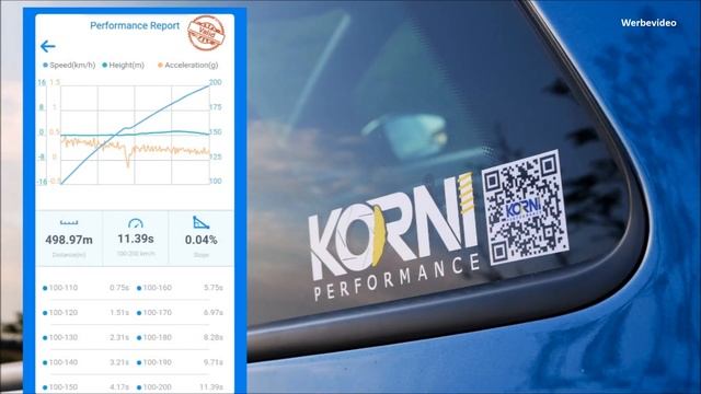 VW Polo 6C GTI 1.8 IS20 Turbo Stage 3 | 0-100 0-200 100-200 mit Dragy GPS | KORNI Performance смотреть онлайн