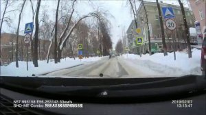 Дороги россии.  Пермь. Ездим по Перми 02.2019