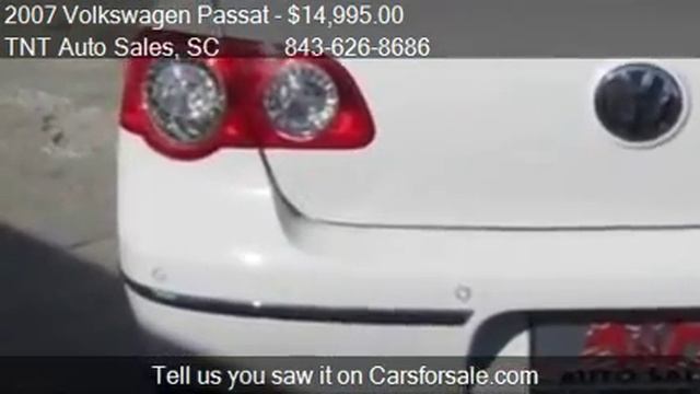 2007 Volkswagen Passat 3.6L 4 MOTION SPORT for sale in CONWA смотреть онлайн