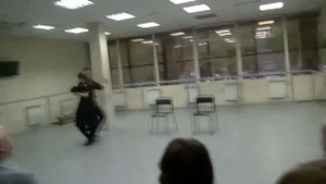 Экзамен по танцу, 3 курс театральный институт
