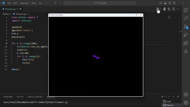 Amazing Shape in Python Turtle #2