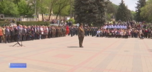 Героическая поверка, посвященная 50-летию Поста № 1 прошла в Пятигорске