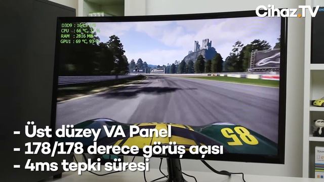 Samsung CF390 inceleme - C24F390FHM смотреть онлайн