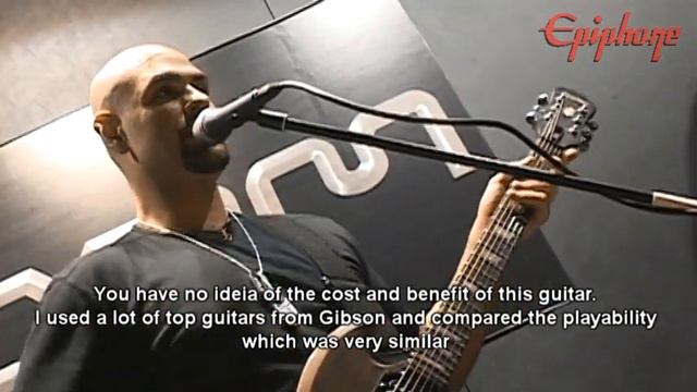 Leo Mancini presents Epiphone SG guitars on Expomusic2009 смотреть онлайн