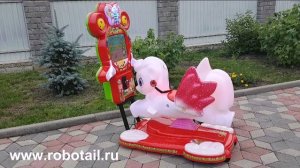 Детская качалка с играми Пегас