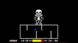 Playing Undertale last breath.