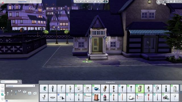 Sims 4 Build No CC. Restaurant. Симс 4 строительство -Ресторан, бар, прачечная, залы танцев и йоги.