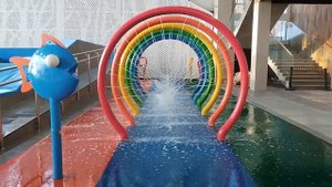 Горячий бассейн в термальном комплексе "Юга"