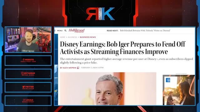 Disney Plus Loses Over 1 MILLION Subscribers As Bob Iger DESPERATELY Tries To Spin This As A Win смотреть онлайн