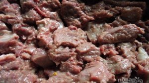 Тушеная лосятина